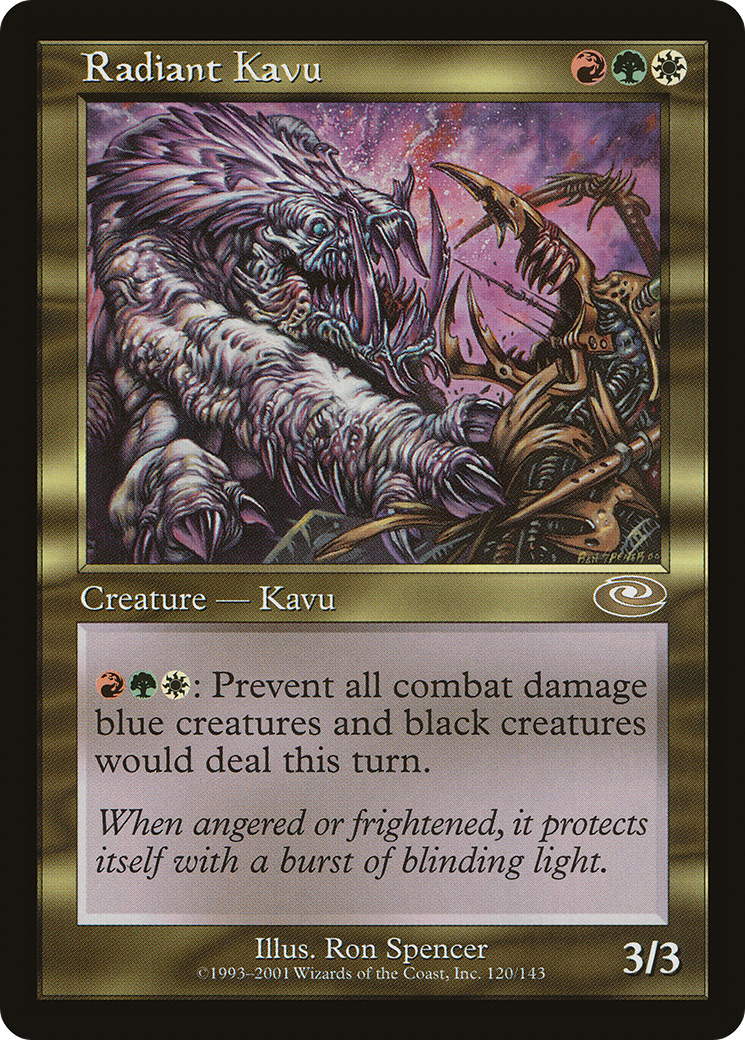 Radiant Kavu (PLS-120) [Planeshift] Foil