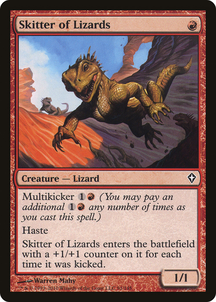 Skitter of Lizards (WWK-091) [Worldwake]