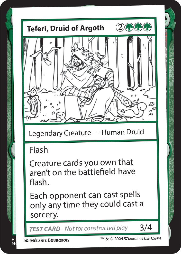 Teferi, Druid of Argoth [Mystery Booster 2]