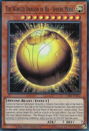 The Winged Dragon of Ra - Sphere Mode (Super Rare) (CIBR-ENSE2) - Circuit Break Limited