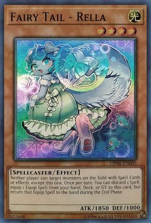 Fairy Tail - Rella (Super Rare) (OP06-EN005) - OTS Tournament Pack 6 Unlimited