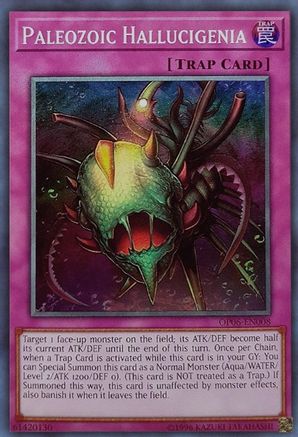 Paleozoic Hallucigenia (Super Rare) (OP06-EN008) - OTS Tournament Pack 6 Unlimited
