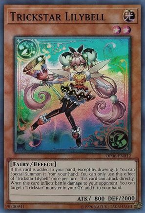 Trickstar Lilybell (Super Rare) (OP06-EN012) - OTS Tournament Pack 6 Unlimited