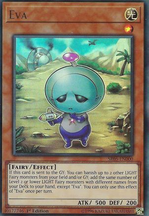 Eva (Ultra Rare) (SR05-EN000) - Structure Deck: Wave of Light 1st Edition
