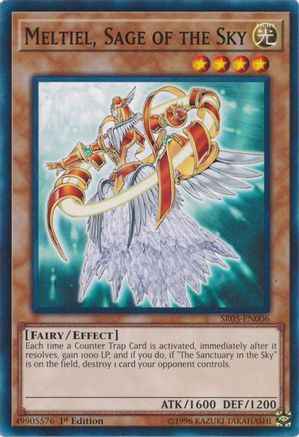 Meltiel, Sage of the Sky (Common) (SR05-EN006) - Structure Deck: Wave of Light 1st Edition