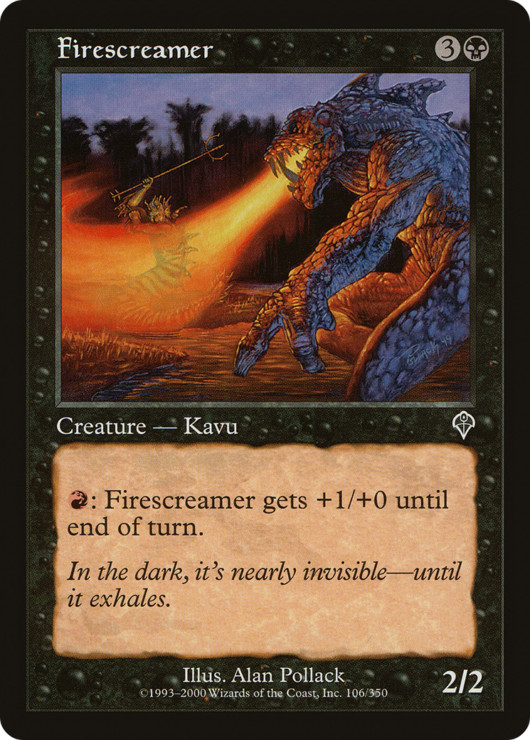 Firescreamer (INV-106) [Invasion] Foil