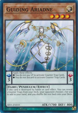 Guiding Ariadne (Common) (SR05-EN010) - Structure Deck: Wave of Light 1st Edition