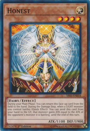 Honest (Common) (SR05-EN018) - Structure Deck: Wave of Light 1st Edition
