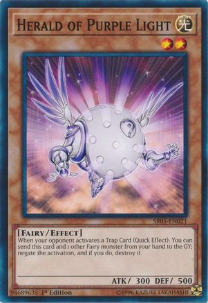 Herald of Purple Light (Common) (SR05-EN021) - Structure Deck: Wave of Light 1st Edition