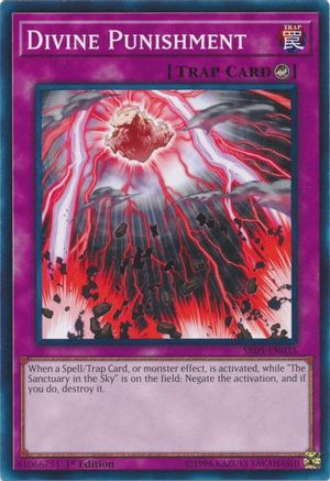 Divine Punishment (Common) (SR05-EN035) - Structure Deck: Wave of Light 1st Edition