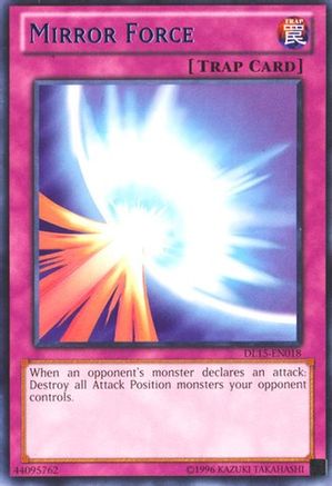Mirror Force (Blue) (Rare) (DL15-EN018) - Duelist League Promo Unlimited