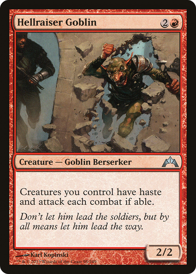 Hellraiser Goblin (GTC-095) [Gatecrash]