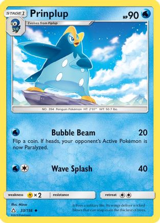 Prinplup (033/156) [SM  Ultra Prism] - Uncommon