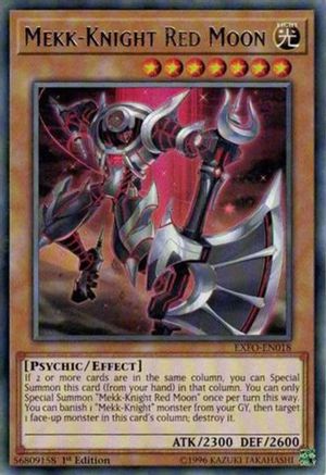 Mekk-Knight Red Moon (Rare) (EXFO-EN018) - Extreme Force Unlimited