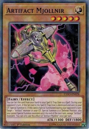 Artifact Mjollnir (Common) (EXFO-EN028) - Extreme Force Unlimited