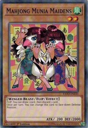 Mahjong Munia Maidens (Common) (EXFO-EN030) - Extreme Force Unlimited