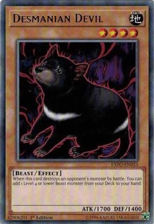 Desmanian Devil (Rare) (EXFO-EN033) - Extreme Force Unlimited