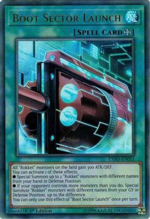 Boot Sector Launch (Ultra Rare) (EXFO-EN053) - Extreme Force 1st Edition