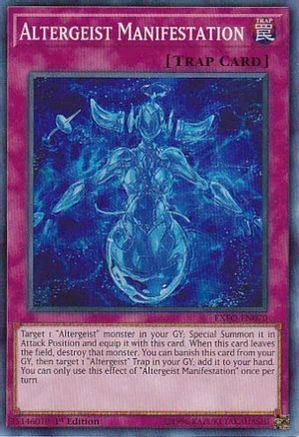 Altergeist Manifestation (Super Rare) (EXFO-EN070) - Extreme Force Unlimited