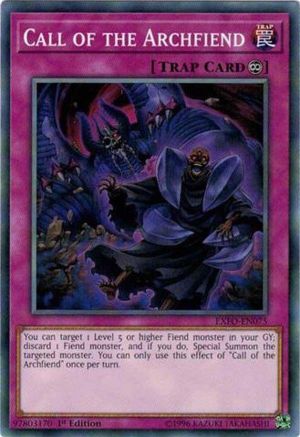 Call of the Archfiend (Common) (EXFO-EN075) - Extreme Force 1st Edition
