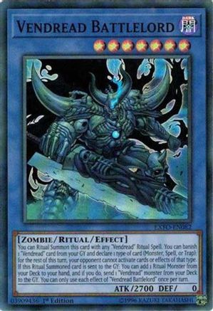 Vendread Battlelord (Super Rare) (EXFO-EN082) - Extreme Force 1st Edition