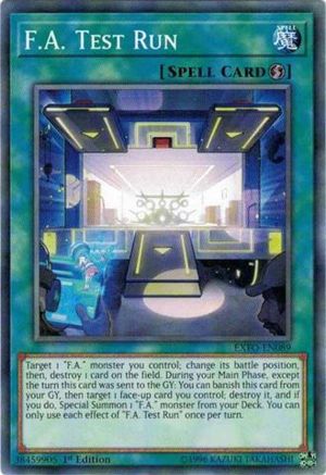 F.A. Test Run (Common) (EXFO-EN089) - Extreme Force 1st Edition