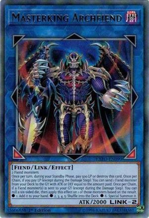 Masterking Archfiend (Rare) (EXFO-EN090) - Extreme Force 1st Edition
