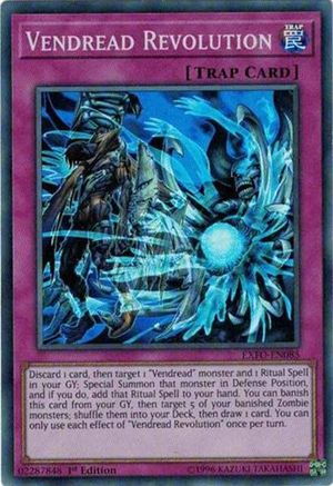 Vendread Revolution (Super Rare) (EXFO-EN085) - Extreme Force 1st Edition
