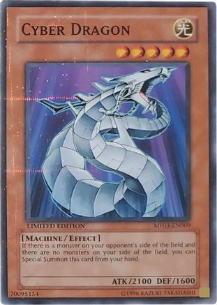 Cyber Dragon (Parallel Rare) (MF03-EN009) - Mattel Action Figure Promos: Series 3 Limited