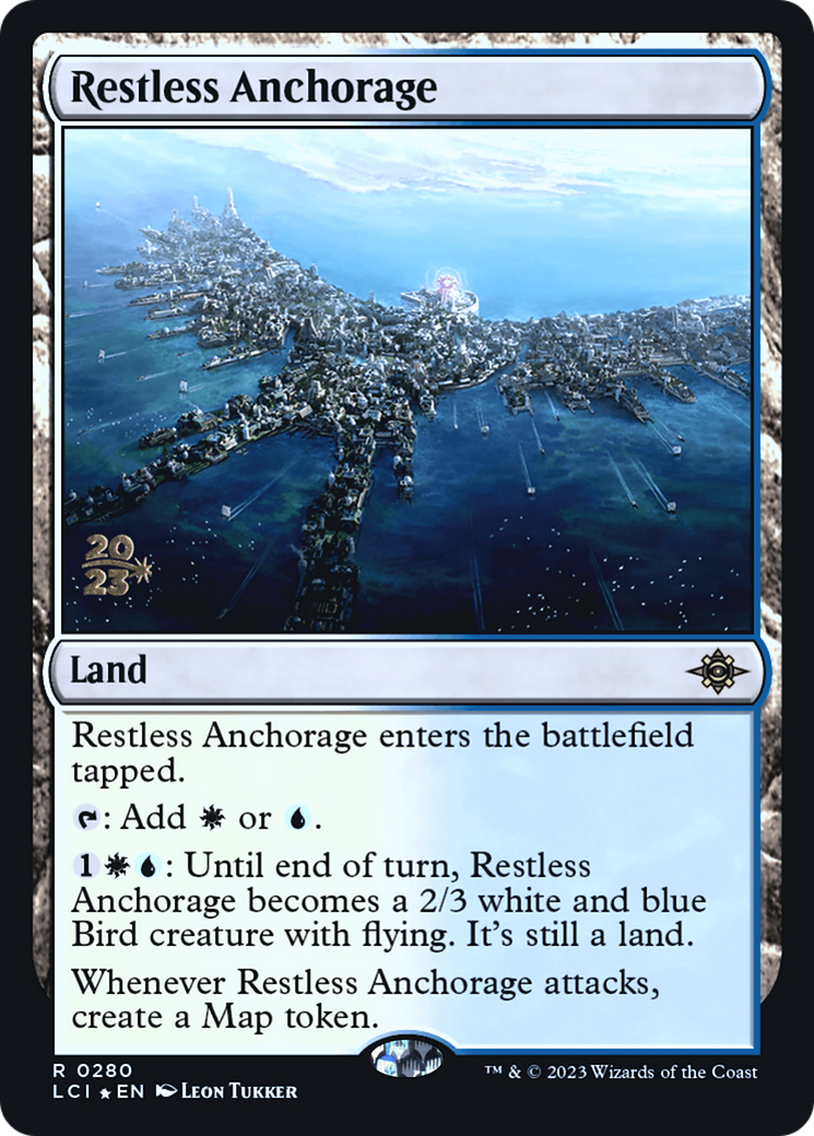 Restless Anchorage (PRE-280) [The Lost Caverns of Ixalan Promos] Foil