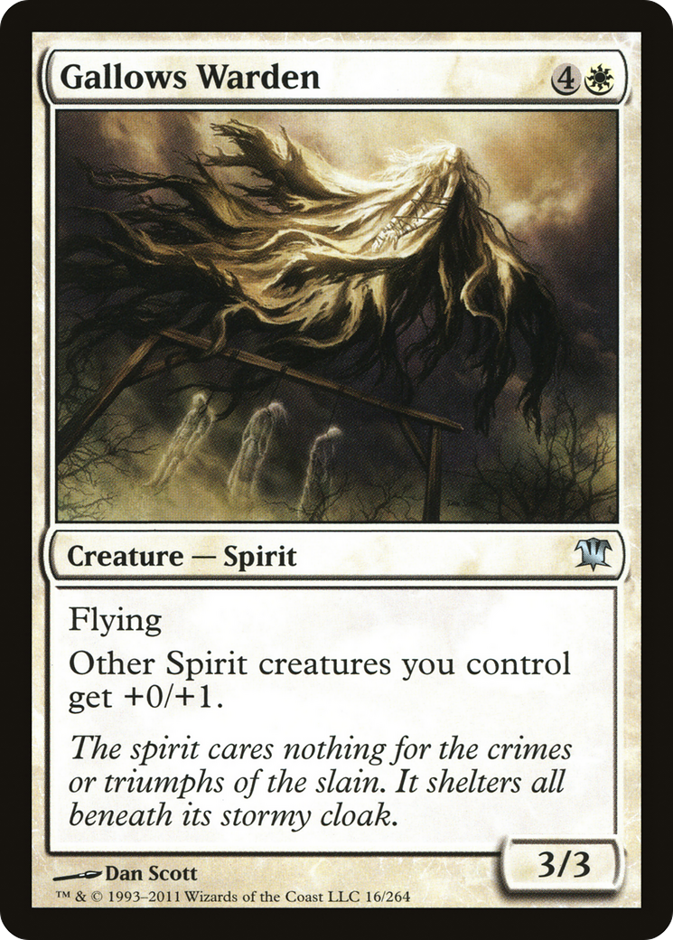 Gallows Warden (ISD-016) [Innistrad]