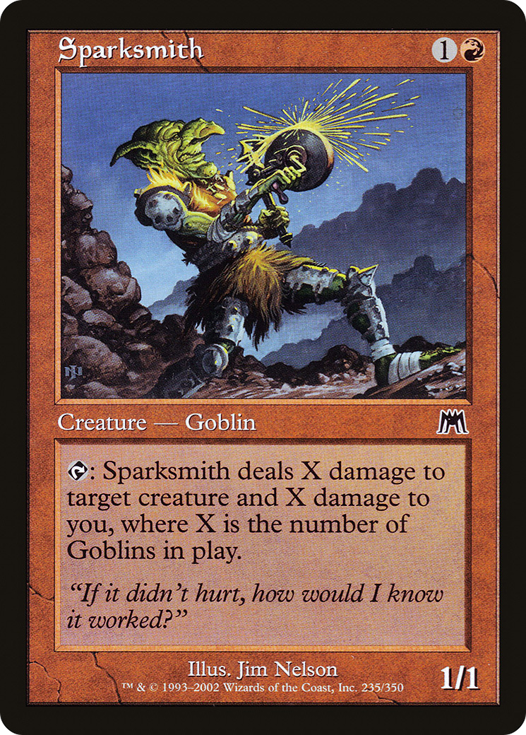 Sparksmith (ONS-235) [Onslaught] Foil