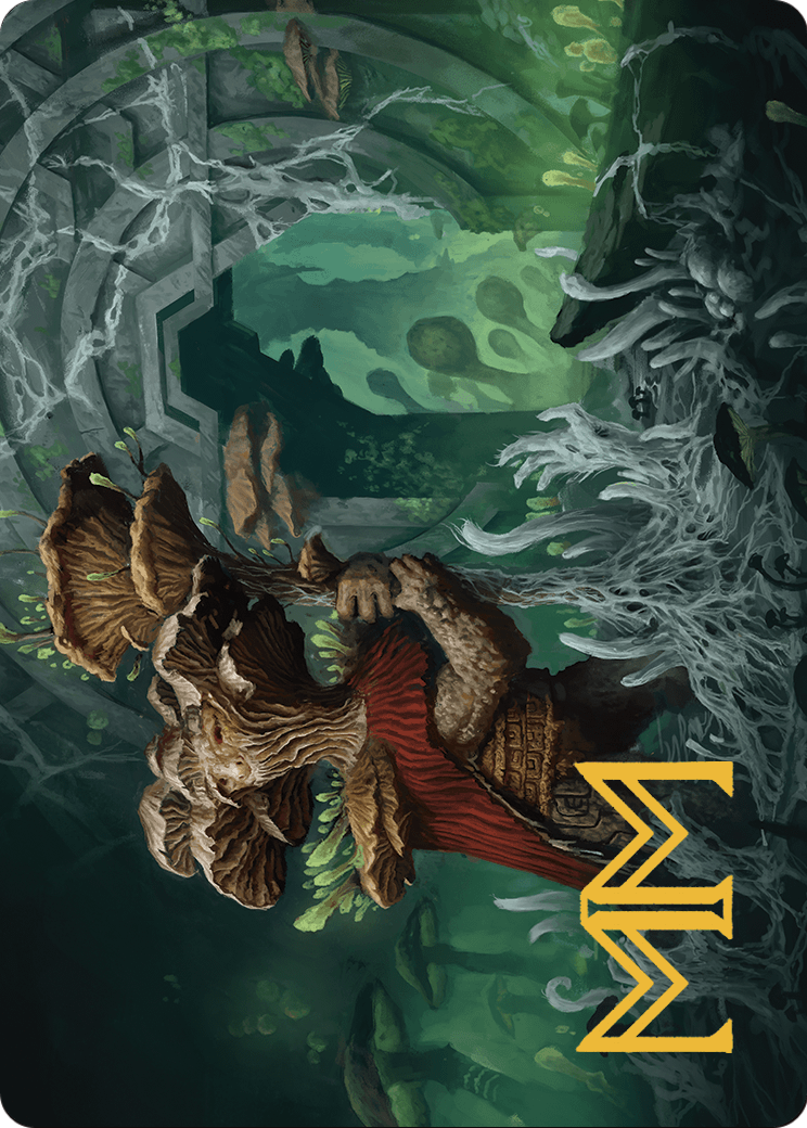 Tendril of the Mycotyrant // Tendril of the Mycotyrant (ALCI-031) (Borderless) [The Lost Caverns of Ixalan Art Series] Foil