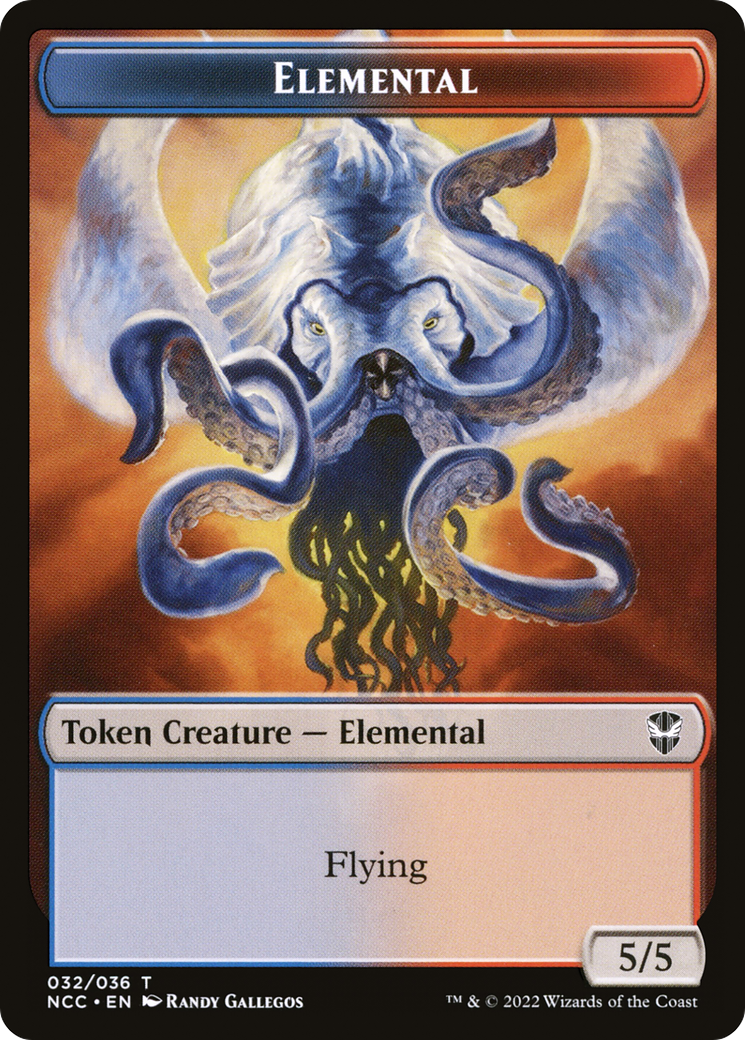 Elemental (TNCC-032) [New Capenna Commander Tokens] Foil