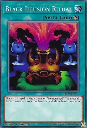 Black Illusion Ritual (Common) (LED2-EN006) - Legendary Duelists: Ancient Millennium 1st Edition