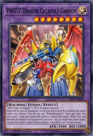VWXYZ-Dragon Catapult Cannon (Common) (LED2-EN028) - Legendary Duelists: Ancient Millennium 1st Edition