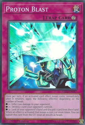 Proton Blast (Super Rare) (LED2-EN017) - Legendary Duelists: Ancient Millennium 1st Edition
