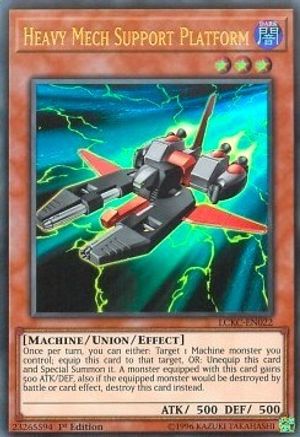 Heavy Mech Support Platform (Ultra Rare) (LCKC-EN022) - Legendary Collection Kaiba 1st Edition