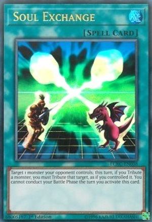 Soul Exchange (Ultra Rare) (LCKC-EN038) - Legendary Collection Kaiba 1st Edition