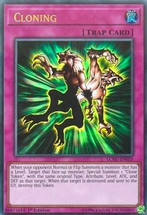 Cloning (Ultra Rare) (LCKC-EN055) - Legendary Collection Kaiba 1st Edition