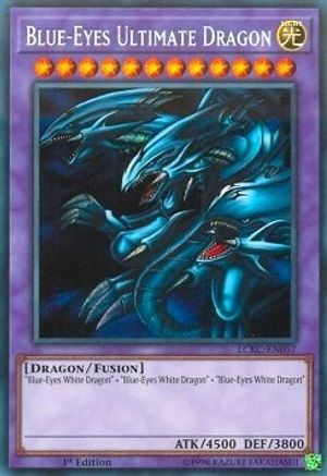 Blue-Eyes Ultimate Dragon (Secret Rare) (LCKC-EN057) - Legendary Collection Kaiba 1st Edition