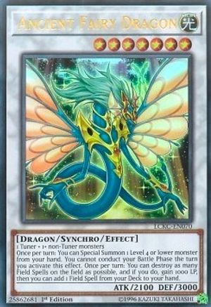 Ancient Fairy Dragon (Ultra Rare) (LCKC-EN070) - Legendary Collection Kaiba 1st Edition