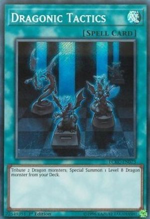 Dragonic Tactics (Secret Rare) (LCKC-EN073) - Legendary Collection Kaiba Unlimited
