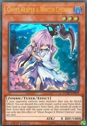 Ghost Reaper & Winter Cherries (Ultra Rare) (LCKC-EN079) - Legendary Collection Kaiba 1st Edition