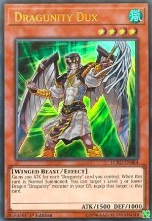 Dragunity Dux (Ultra Rare) (LCKC-EN084) - Legendary Collection Kaiba Unlimited