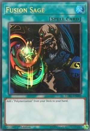 Fusion Sage (Ultra Rare) (LCKC-EN089) - Legendary Collection Kaiba 1st Edition