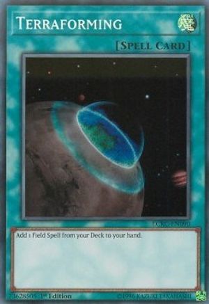 Terraforming (Secret Rare) (LCKC-EN090) - Legendary Collection Kaiba Unlimited