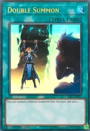 Double Summon (Ultra Rare) (LCKC-EN091) - Legendary Collection Kaiba 1st Edition