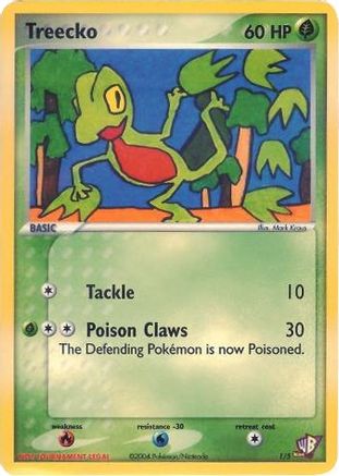 Treecko (1/005) [Kids WB Promos] - Promo