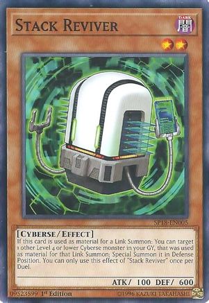 Stack Reviver (Common) (SP18-EN005) - Star Pack VRAINS 1st Edition